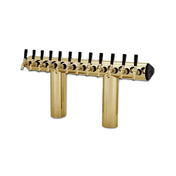 Perlick WBT-12BTF Winged Bridge Draft Beer Tower Accommodates (12) Faucets (faucets Sold Separately)