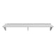 Empura Stainless 1272WS18G Wall Mount Storage Shelf 72"W X 12"D X 13"H Standard Duty