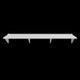 Empura Stainless 1896WS16G Wall Mount Storage Shelf 96"W X 18"D X 15.75"H Heavy Duty 16 Gauge 430 Stainless Steel Shelf And Brackets
