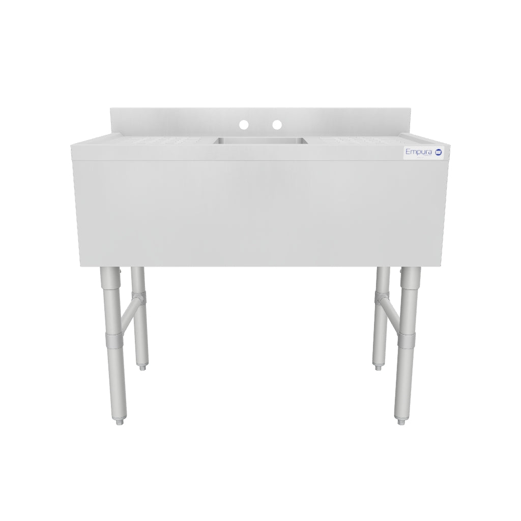 Empura Stainless EB1B101410LR Underbar Sink
