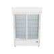 ESM 50W White Sliding Glass 2 Door Merchandiser Refrigerator 3D View