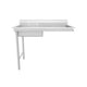Empura Stainless EUDT48R Soiled Dishtable