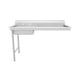 Empura Stainless EUDT72R Soiled Dishtable