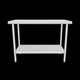Empura Stainless EWT2448 Work Table 48"W X 24"D X 35"H Economy Duty