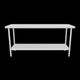 Empura Stainless EWT2472 Work Table 72"W X 24"D X 35"H Economy Duty