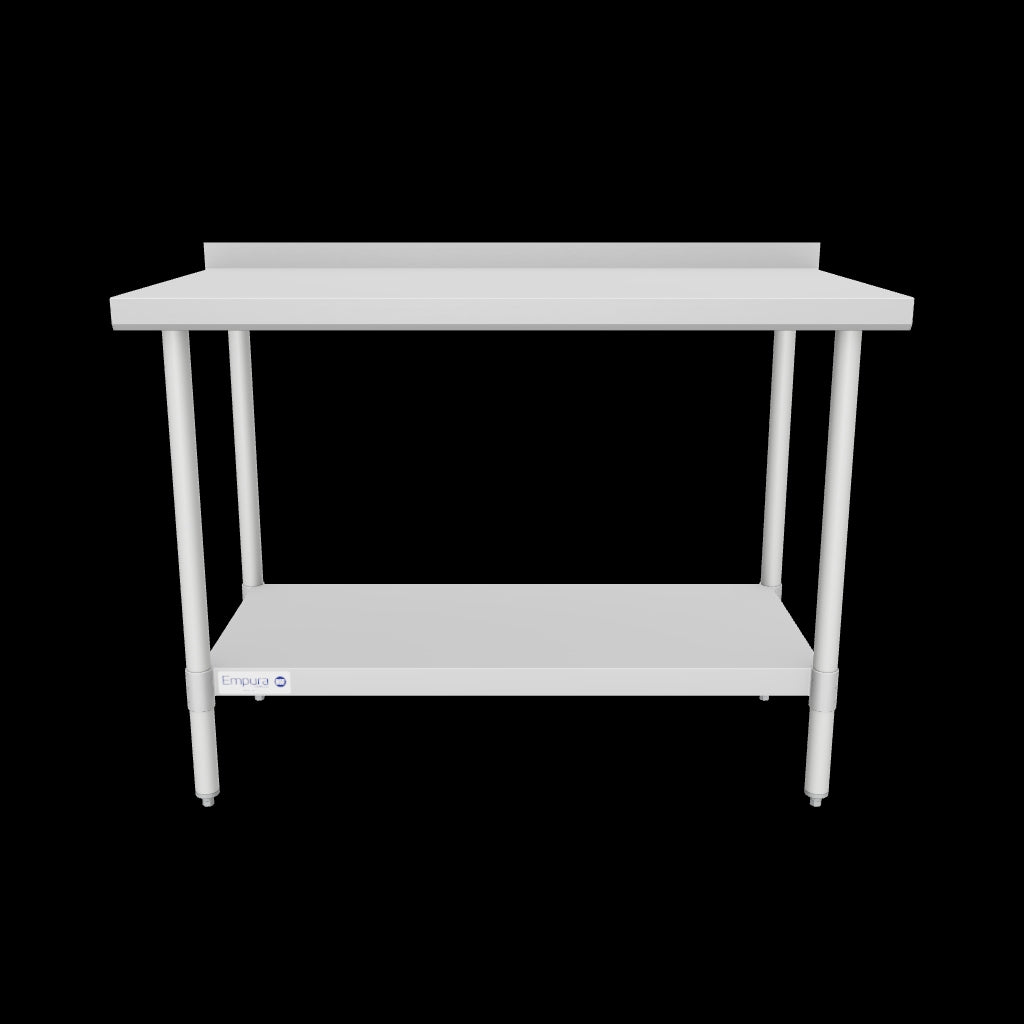 Empura Stainless EWT2B2448 Work Table 48"W X 24"D X 35"H Economy Duty