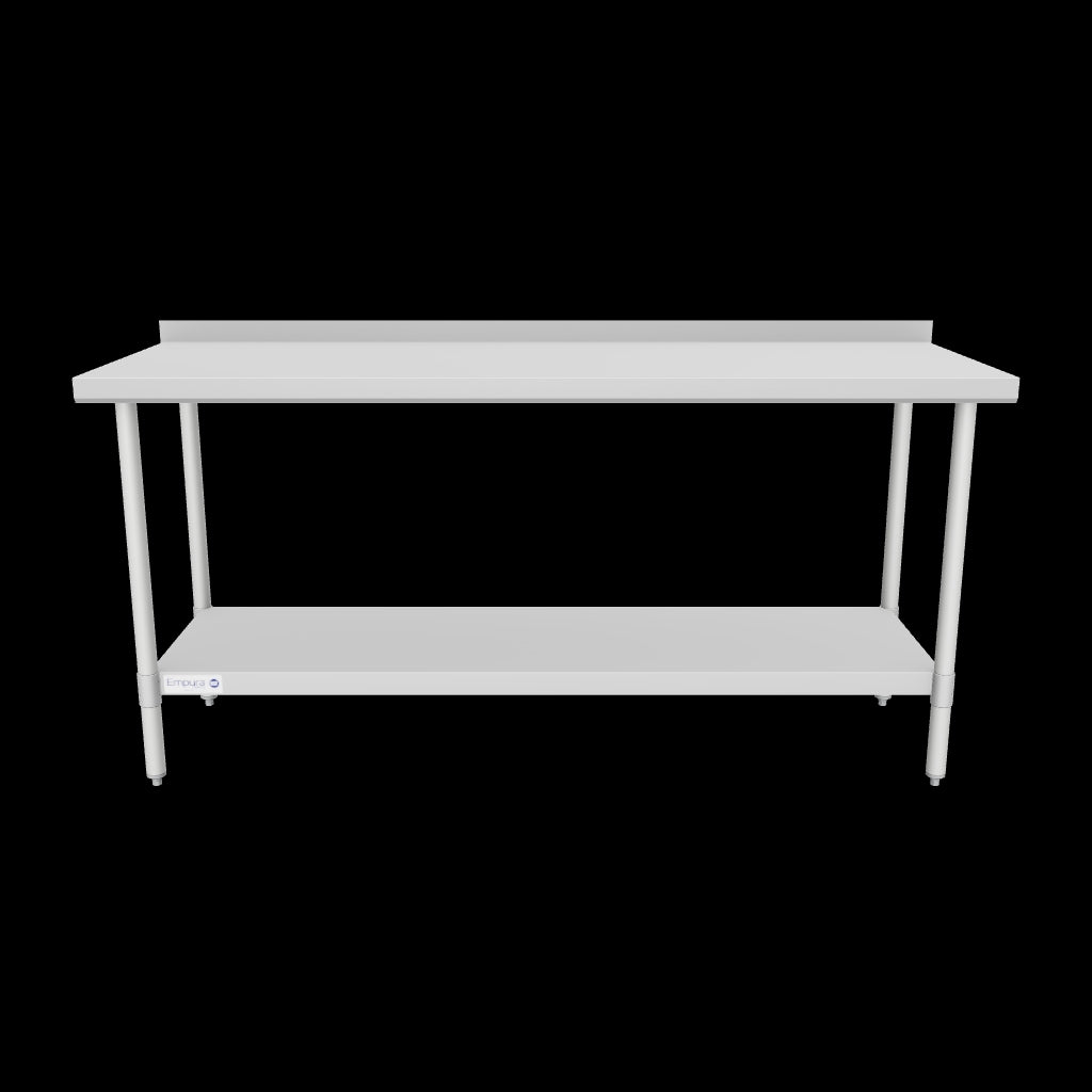 Empura Stainless EWT2B2472 Work Table 72"W X 24"D X 35"H Economy Duty
