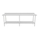 Empura Stainless EWT2B2496 Work Table 96"W X 24"D X 35"H Economy Duty