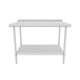 Empura Stainless EWTB3048 Work Table 48"W X 30"D X 35"H Economy Duty
