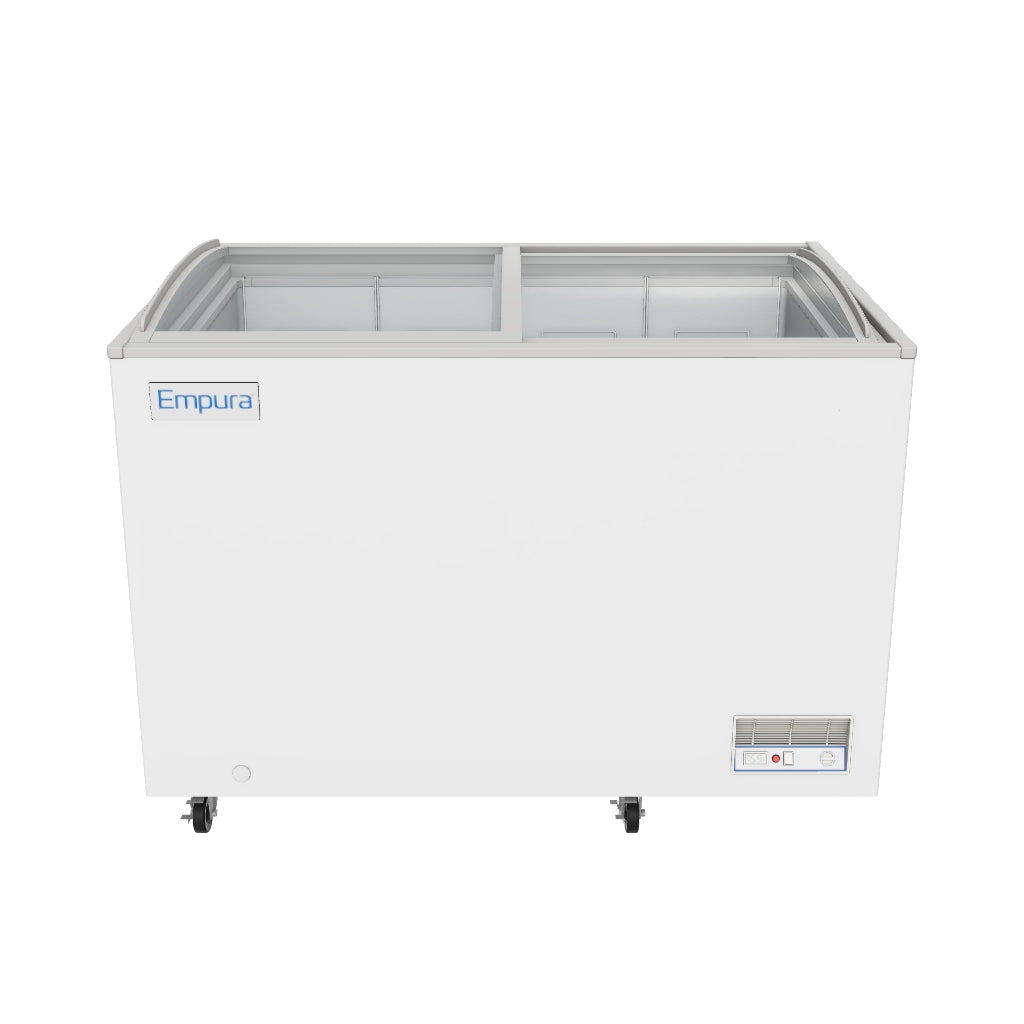 Empura Refrigeration E-CFCG-10 Oblique Curved Lid Chest Freezer 3D View