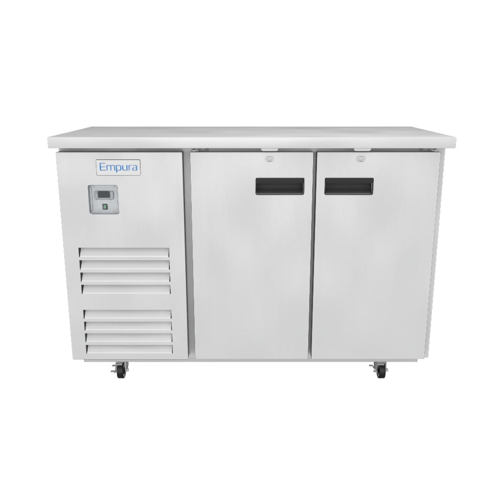 Empura Refrigeration E-KBB60-2-27-S Back Bar Cooler 3D View