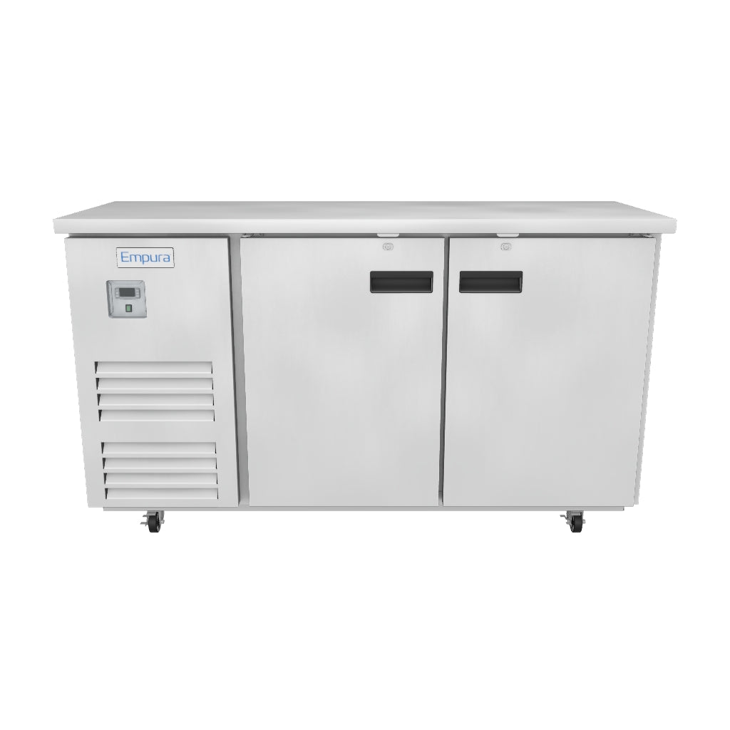 Empura Refrigeration E-KBB70-2-27-S Back Bar Cooler 3D View