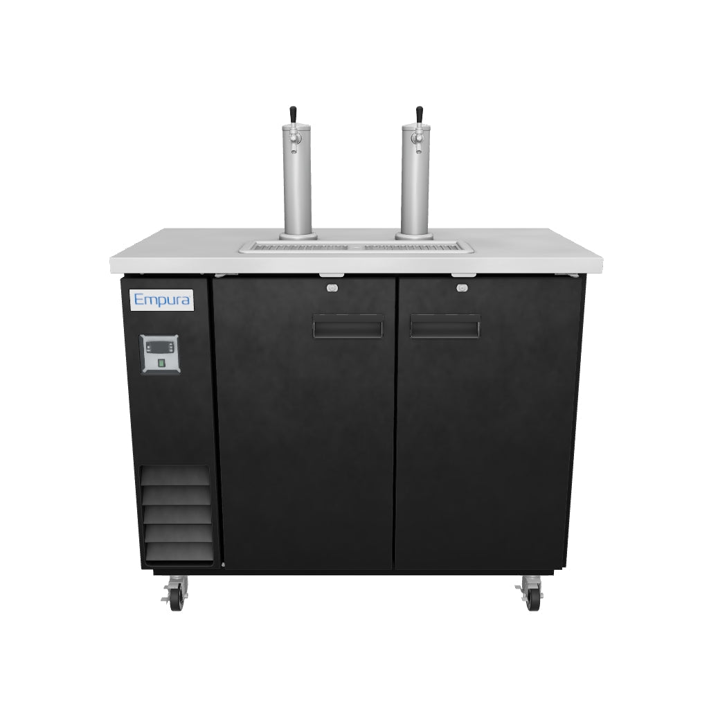 Empura Refrigeration E-KDD2-2 Direct Draw Beer Dispenser 3D View