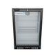 Empura 24" Black Swing Glass Door Countertop Merchandiser Refrigerator 3D View