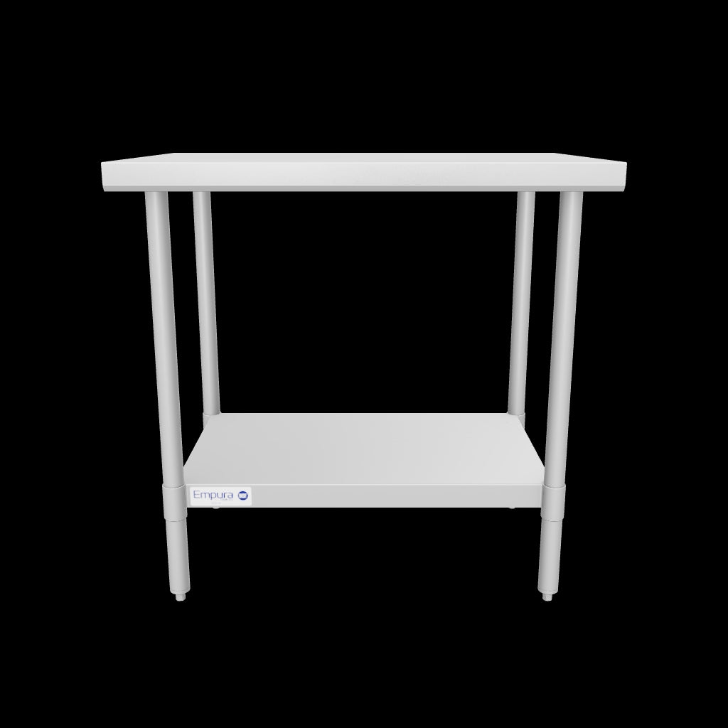 Empura Stainless SWT2436 Work Table 36"W X 24"D X 35"H Super Duty