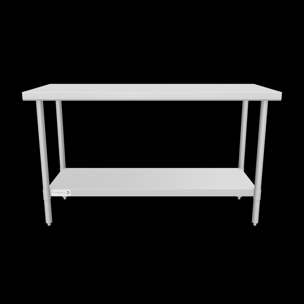 Empura Stainless SWT2460 Work Table 60"W X 24"D X 35"H Super Duty