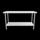Empura Stainless SWT2460 Work Table 60"W X 24"D X 35"H Super Duty