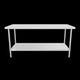 Empura Stainless SWT3072 Work Table 72"W X 30"D X 35"H No Backsplash