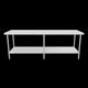 Empura Stainless SWT3096 Work Table 96"W X 30"D X 35"H Super Duty