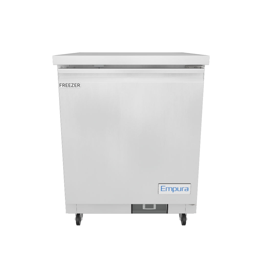 E-KUC27F Reach In Undercounter Freezer 3D View