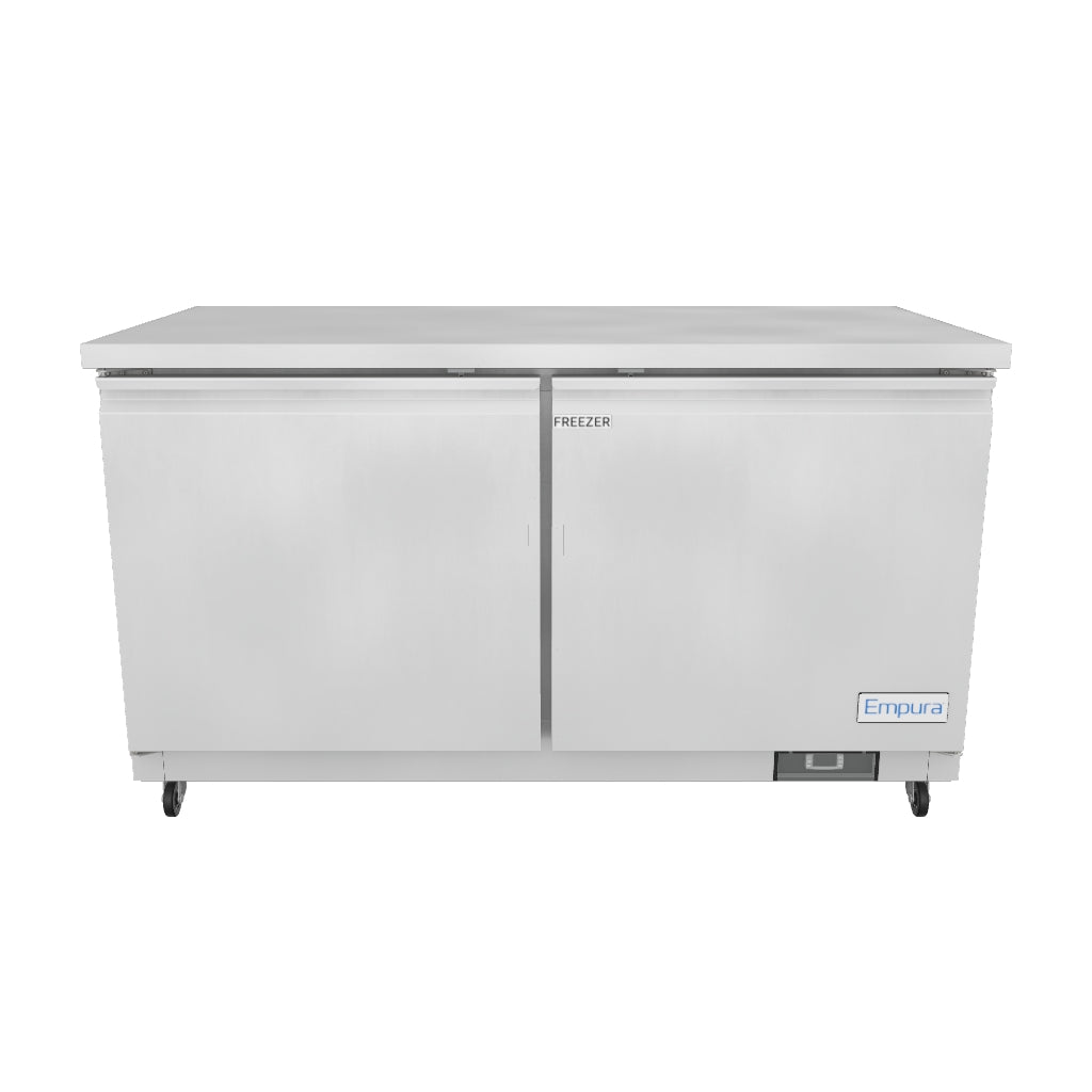 E-KUC60F Reach In Undercounter Freezer 3D View