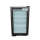Empura 26" Black Swing Glass Door Countertop Merchandiser Refrigerator with ClearKeeper™ Glass, 7 Cu. Ft., LED Lighting, Automatic Defrost