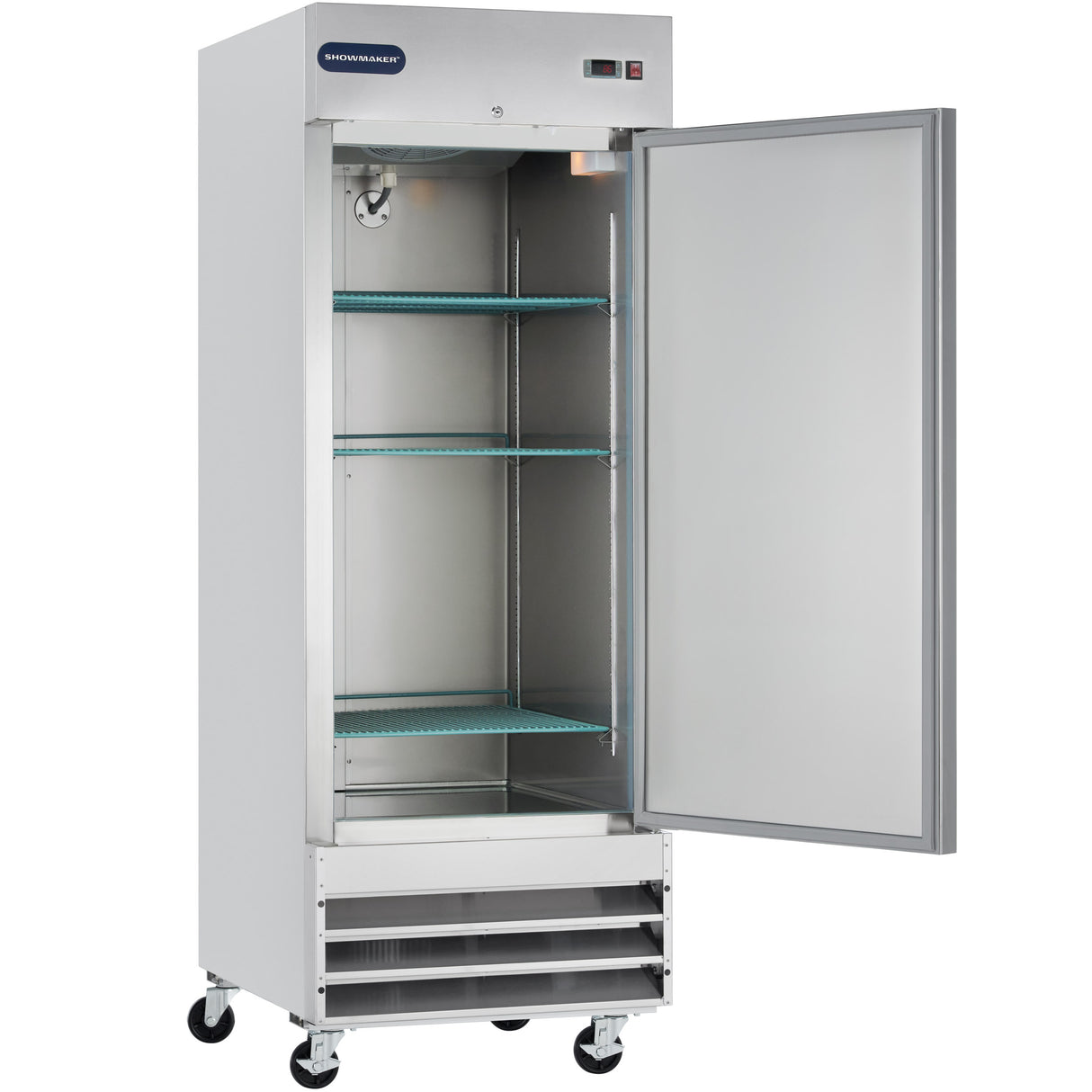 Showmaker S-1DR Reach-In Refrigerator 1 Swing Solid Door 29"W X 32.2"D X 82.5"H
