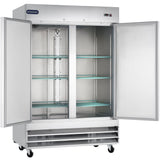 Showmaker S-2DF Reach-In Freezer 2 Swing Solid Door 54"W X 32.2"D X 82.5"H