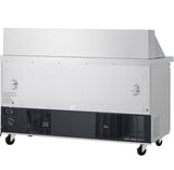 Showmaker S-SP60M Refrigerated Sandwich/Salad Mega Top Prep Table 2 Solid Swing Door