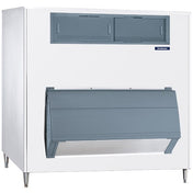 Commercial ice storage bin Scotsman BL1660S with slanted front access door and top panel