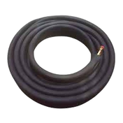 Black rubber air hose with brass valve for Scotsman Insulated Line Set for Remote Cooled Units