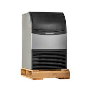 Scotsman CU0920MA-1 Undercounter Ice Maker on a wooden pallet for efficient ice production