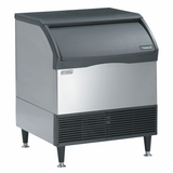Commercial Scotsman CU3030MA-32 undercounter ice maker in stainless steel and dark gray finish