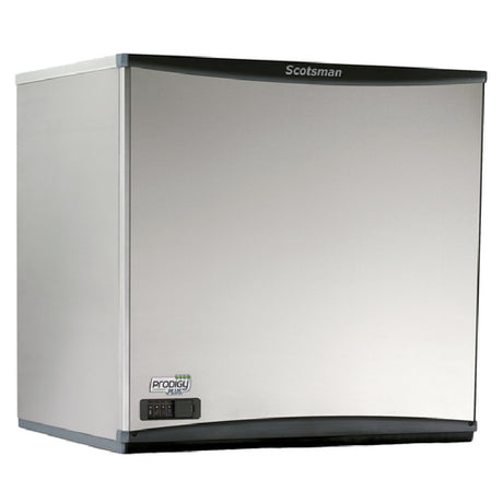 Stainless steel Scotsman FS2330W-32 ice maker with sleek design, flake style production