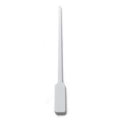 White plastic replacement paddle with narrow tip and wider base for Scotsman ICS-PADDLE