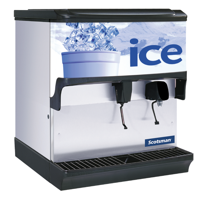 Scotsman IOD200WF-1 Ice Dispenser Counter Model 30"W X 31"D X 35"H Approximately 200 Lb Storage Capacity