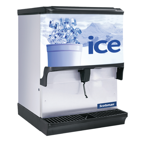 Scotsman IOD250-1 Ice Dispenser Counter Model 30"W X 31"D X 41"H Approximately 250 Lb Storage Capacity