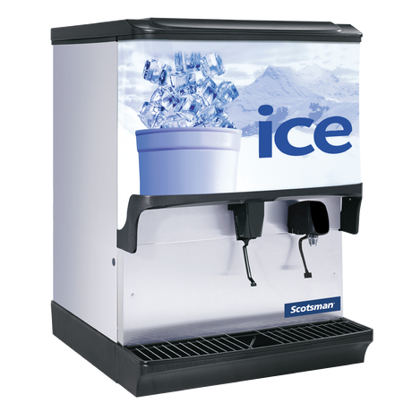 Scotsman IOD250WF-1 Ice Dispenser Counter Model 30"W X 31"D X 41"H Approximately 250 Lb Storage Capacity