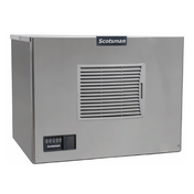 Stainless steel Scotsman Prodigy Elite ice maker with vented front panel and digital display