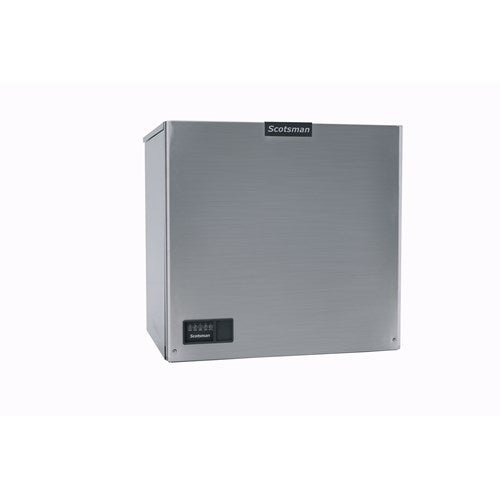 Stainless Steel Scotsman Prodigy ELITE Ice Maker with Square Front Panel for Commercial Use