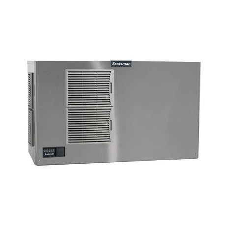 Side-mounted air conditioning unit with ventilation grilles for Scotsman Prodigy Elite Ice Maker