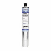 Water filter replacement cartridge Scotsman SSMRC1 with silver metallic housing and blue label