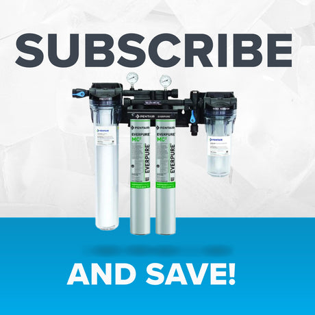 Pentair Everpure MC2 water filter system with subscription savings offer