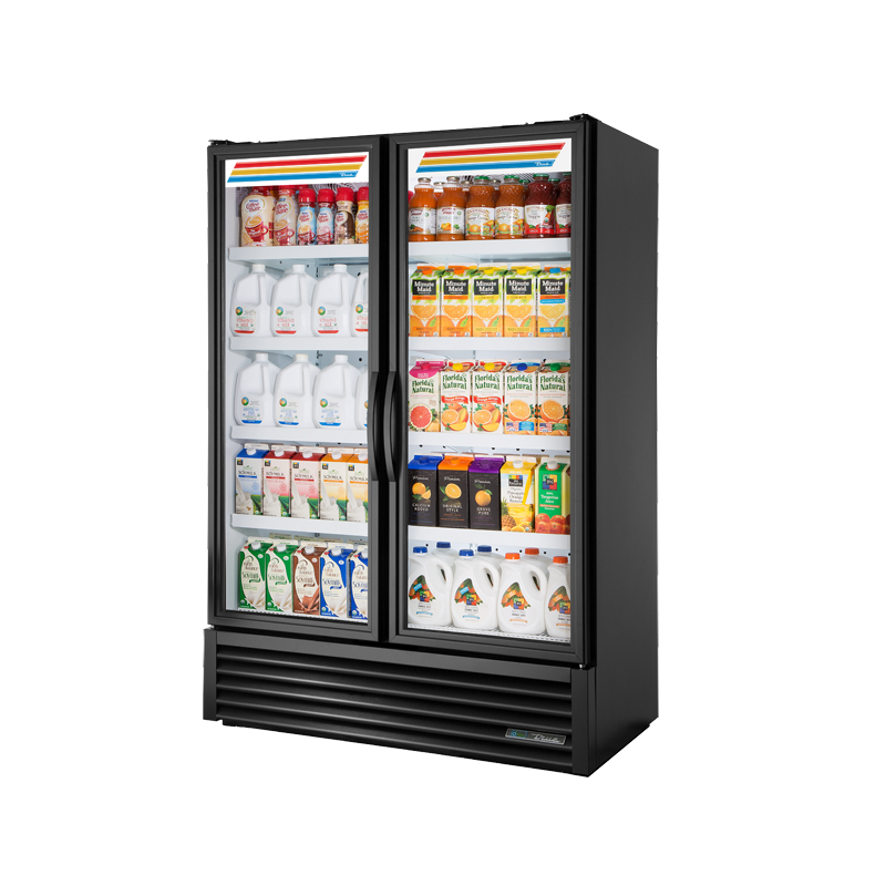 True Refrigeration FLM-54~TSL01_BL Full Length Refrigerated Merchandiser