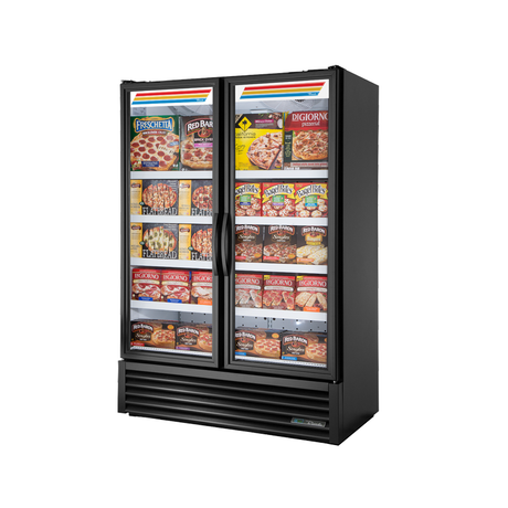 True Refrigeration FLM-54F~TSL01_BL Full Length Freezer Merchandiser