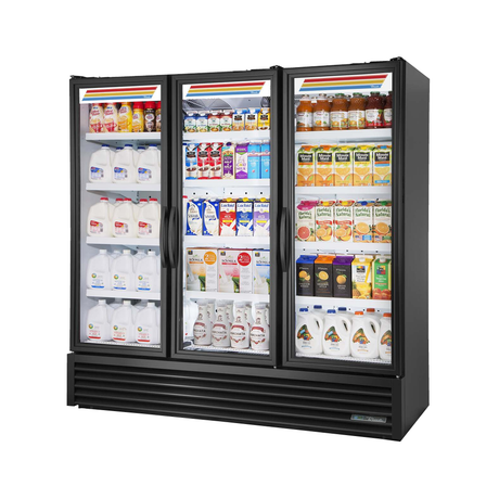 True Refrigeration FLM-81~TSL01_BL Full Length Refrigerated Merchandiser