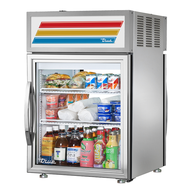 True Refrigeration GDM-05PT-S-HC~FGD01 Pass-thru Refrigerated Merchandiser