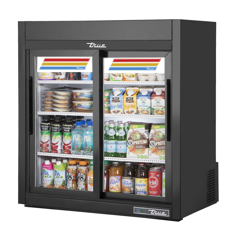 True Refrigeration GDM-09-SQ-HC-LD_WH Merchandiser – IceMachinesPlus.com