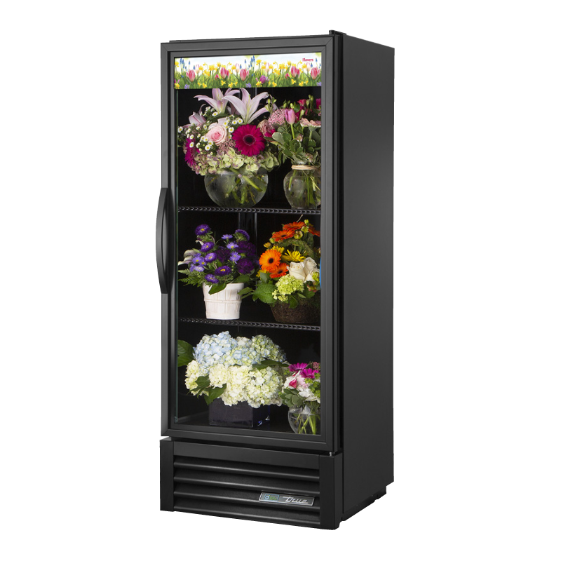 True Refrigeration GDM-12FC-HC~TSL01_BL Floral Merchandiser One-section