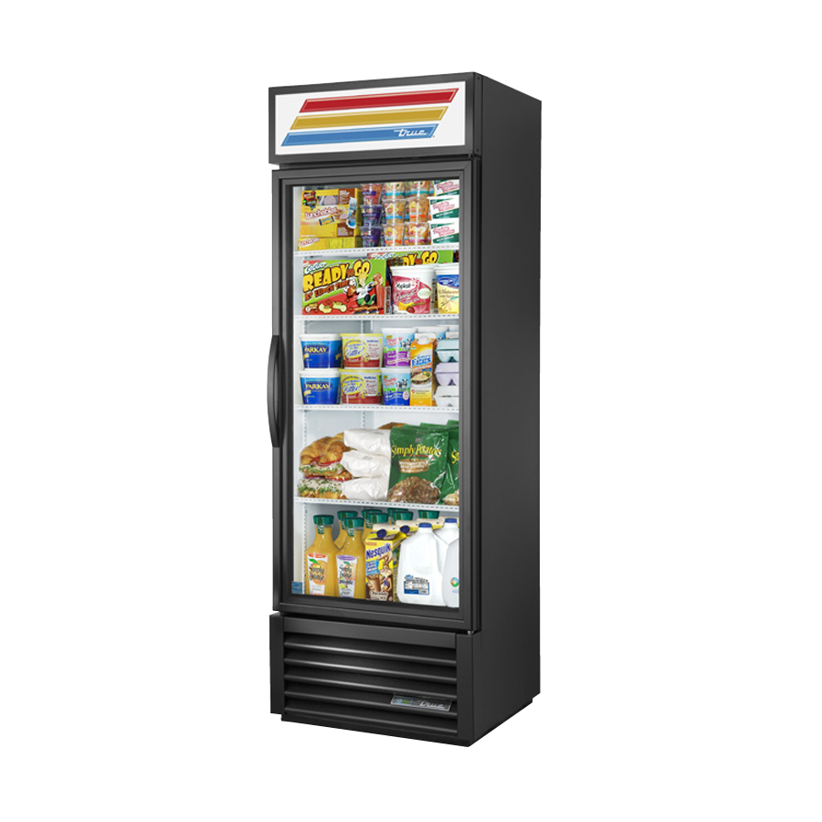 True Refrigeration GDM-19T-HC~TSL01_BL Refrigerated Merchandiser One-section